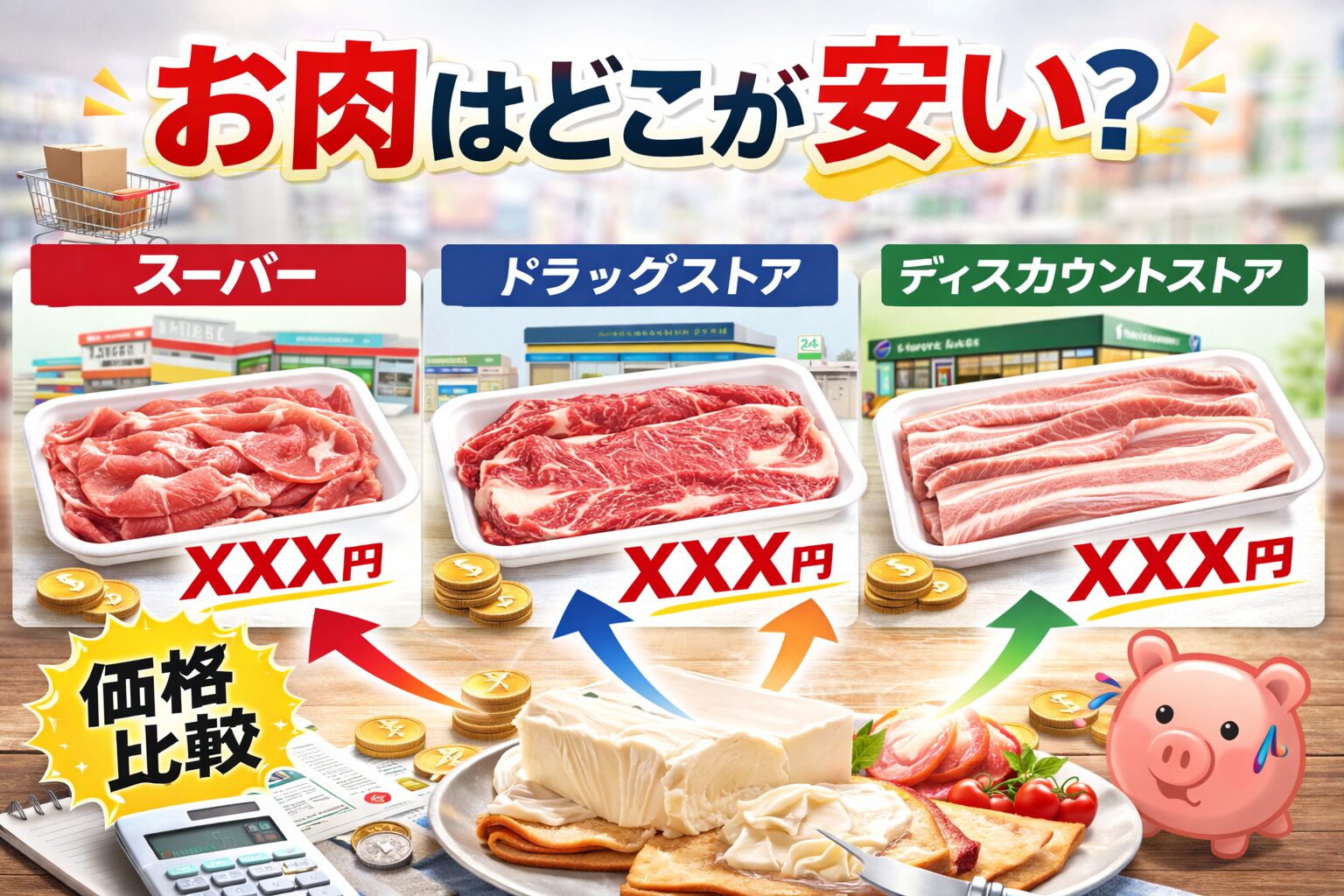 お肉はどこが安い